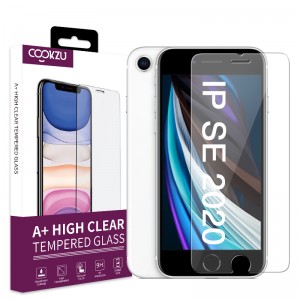 Film d\'écran en verre trempé haut de gamme 9H pour Apple Iphone SE 2020 protecteur d\'écran