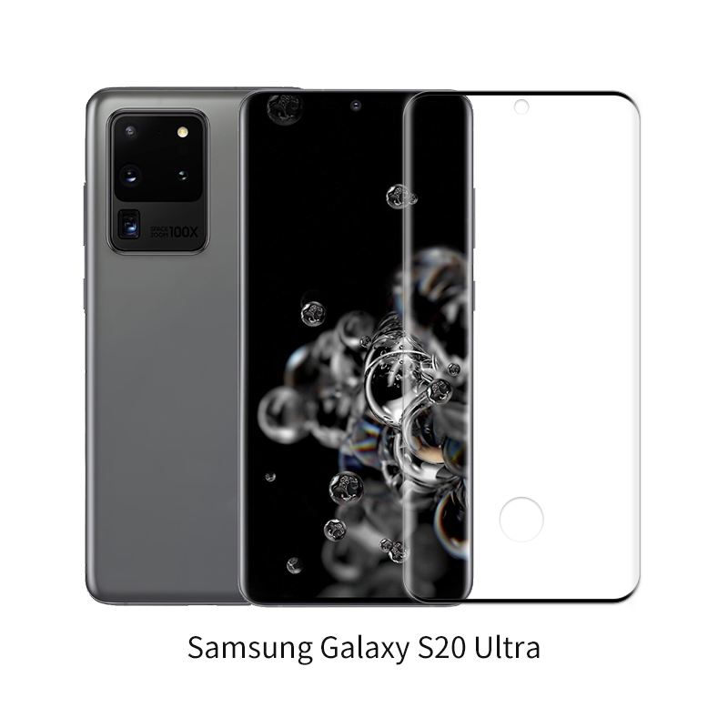 Film d\'écran en verre trempé chaud 9h de haute qualité pour le super épargnant d\'écran Samsung s21